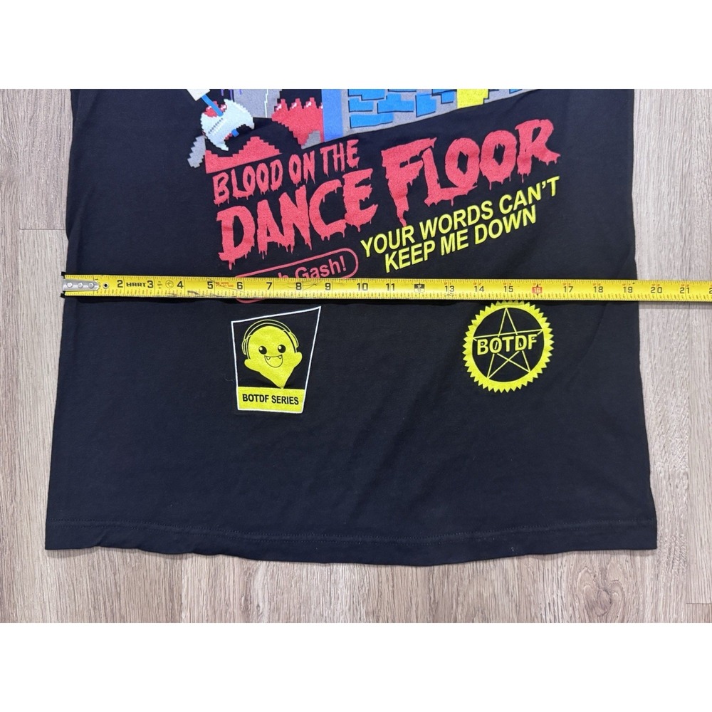 Y2K Tultex Blood On The Dance Floor T Shirt Size M - Picture 4 of 7